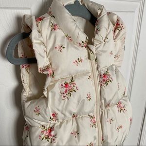 GAP Baby Girls Puffer Vest, Size 18-24 months.
